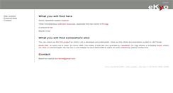 Desktop Screenshot of ekyo.nerim.net