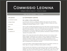 Tablet Screenshot of leonina.nerim.net